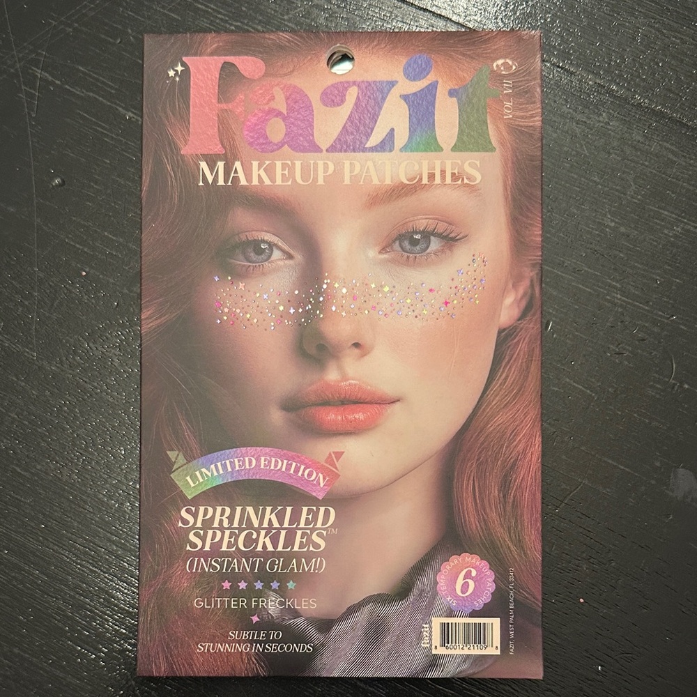 Fazit Glitter Freckles Makeup Patches - Limited Edition Sprinkle Speckles
